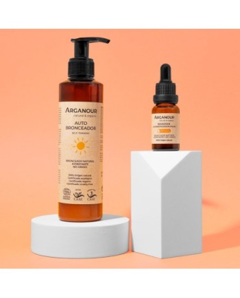 Booster autobronceador facial